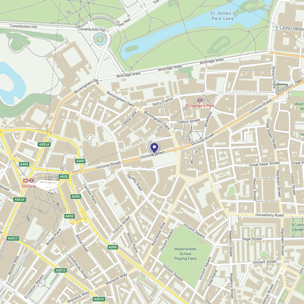 Map of Westminster
